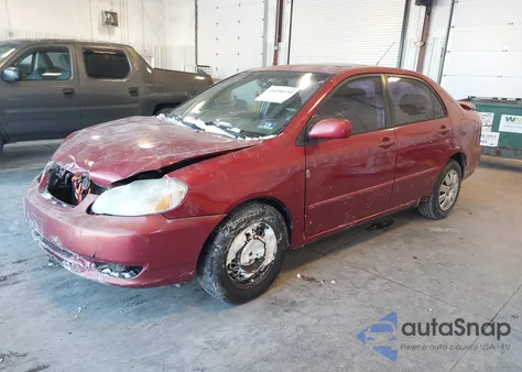2003 Toyota Corolla Le z USA, uszkodzony, nr VIN 2T1BR32E13C066883